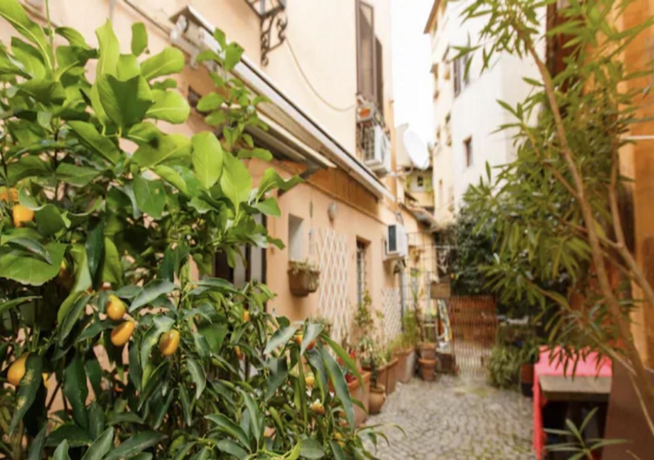 Independent With Garden Heart Of Trastevere John Cabot 로마 외부 사진